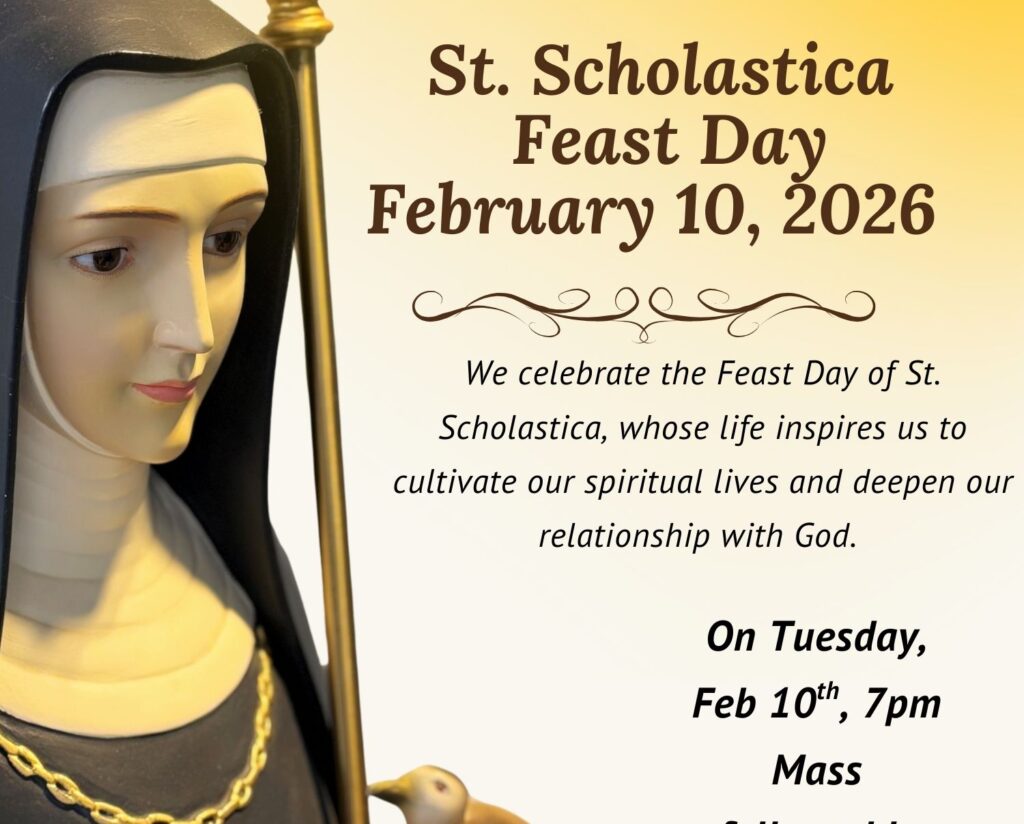 Feast Day Mass & Celebration, Feb 10
